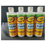 4 bottles Crayola Paint Glaze