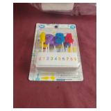 Numerical candles. 48-10 ct packs