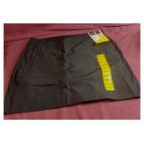 Members Mark active skort size M. Black