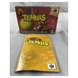 Mario Tennis Nintendo 64 Box with Instructions