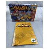 Super Smash Bros Nintendo 64 Box with Instructions