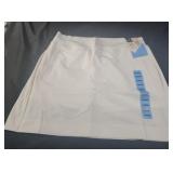 Womens Large white active skort