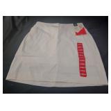 Womens XS  white active skort
