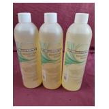 Crawford balsam & protein shampoo. 3-12 fl. oz