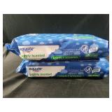 2 packs 80 each equate pre moistened wipes