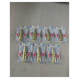 Lot of 7 Unicorn Birthday Candles