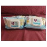 Parents Choice hand & face wipes. 4-25 ct packs