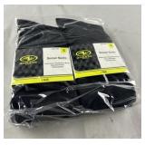 2 Pair of Small Black Soccer Socks