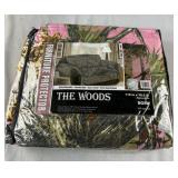 Pink Camo Couch Cover