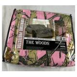 Pink Camo Couch Cover
