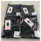 Lot of 4 Small Dylan Scoop Tees Black - sz S