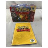Pokï¿½mon Stadium Nintendo 64 Game Box with