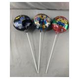 Lot of 3 Kids Balloon Sticks