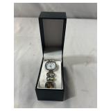 Vivian Watch with Stones on Band in Case
