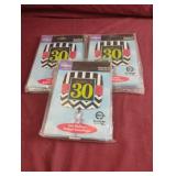 Celebrate 30 foil balloons. 3-3 ct packs
