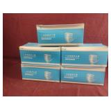 Disposable protective masks. 5-50 ct boxes