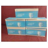 Disposable protective masks. 5-50 ct boxes