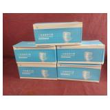 Disposable protective masks. 5-50 ct boxes