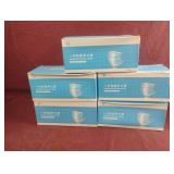 Disposable protective masks. 5-50 ct boxes