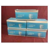 Disposable protective masks. 5-50 ct boxes