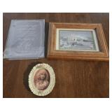 Wall decor, I am the light, photo frame,