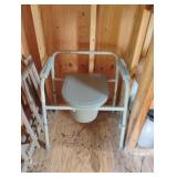 Bedside potty chair