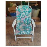Metal yard chair