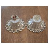 Anchor Hocking Boopie Candle Holders