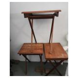 3 foldable tv trays