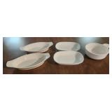 Corningware side kick dishes, au gratin dishes,