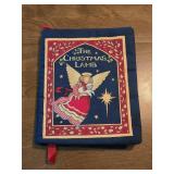 The Christmas Lamb -Fabric Book 8"x 10"
