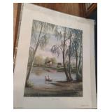 Patricia Hobson. "Signs of Spring" artwork 22 x