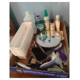 Bathroom personal care products including mouth
