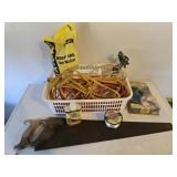 Drop Cords, Rock Salt, Sprinkler, Saw & more