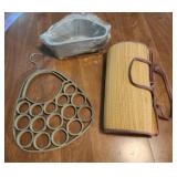 Bamboo mat, speciality hanger, corner storage