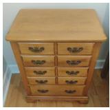 Vintage 440 N. Table Salem 3 drawer night stand