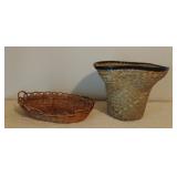Planter and basket
