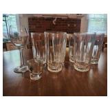 Acorac glasses, wine glasses, shot glass