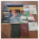 Billy Graham books, Franklin Graham books,