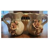 vintage lustreware small pitcher or vase