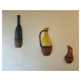 Wine bottle wall decor