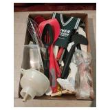 Assorted kitchen utensils