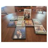 Assorted DVDs , matlock, Elvis, coal miners