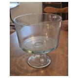 Anchor Hocking Trifle/Fruit Bowl 9" tall
