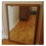 Gold framed mirror 29 x 40.5