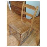 Vintage rocking chair 17 x 30 x 14.5