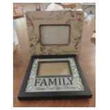 Dance-Love Sing-Live and Family photo frames