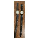 2 Vtg Timex ladies watches