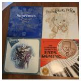 Vintage albums, Fats Domino, The Temptations,