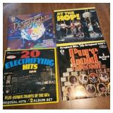 Vintage albums,  50s 60s 70s 80s music, disco